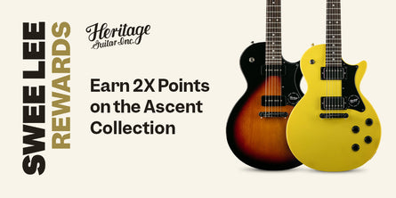 Heritage Guitars Ascent 2X Points | Swee Lee Singapore