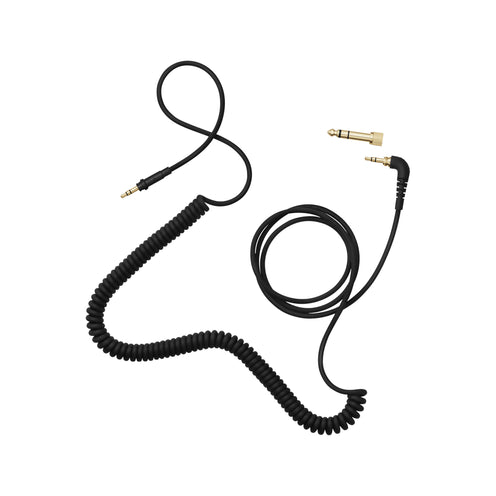 AIAIAI C02 Coiled 1.5m Cable w/Adapter, Black