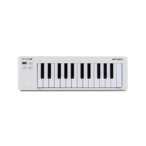 Arturia MicroLab Mk3 Keyboard Controller, White