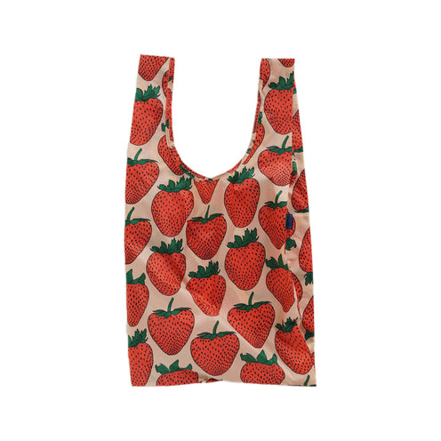 Baggu Big Shopper Bag, Strawberry