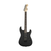 Charvel USA Select San Dimas Style 1 HSS HT Electric Guitar, RW FB, Pitch Black