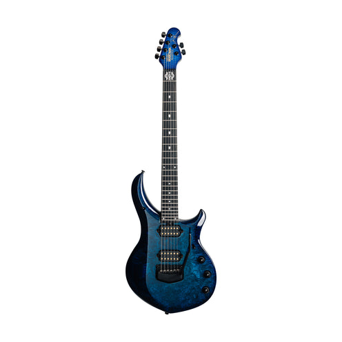 Ernie Ball Music Man John Petrucci Limited-Edition Maple Top Majesty 6 Electric Guitar, Blue Ink