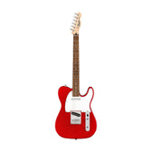 Squier FSR Bullet Telecaster Electric Guitar, Laurel FB, Red Sparkle