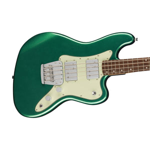 Squier Paranormal Rascal Bass HH Guitar, Laurel FB, Sherwood Green