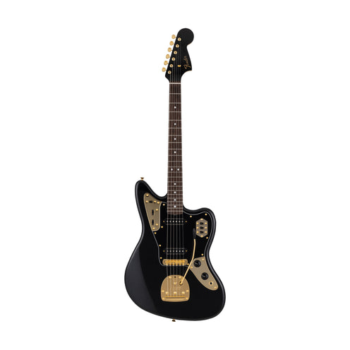 Fender Japan Traditional 2025 Collection 60s Jaguar Electric Guitar, RW FB, Black Pearl