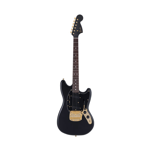 Fender Japan Traditional 2025 Collection 60s Mustang Electric Guitar, RW FB, Black Pearl