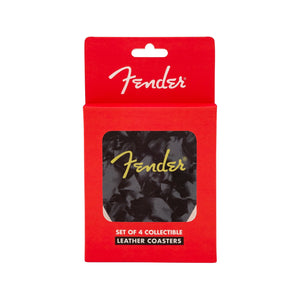 Fender Picked Shape Logo Coasters, Multi-Color, 4-Pack