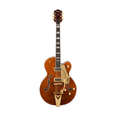 Gretsch G6120TG-DS Players Edition Nashville Hollowbody Electric Guitar w/Bigsby, Roundup Orange
