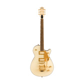 Gretsch Electromatic Pristine LTD Jet Electric Guitar w/Bigsby, Laurel FB, White Gold