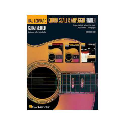 Hal Leonard Guitar Method Guitar Chord, Scale & Arpeggio Finder Book