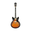 Ibanez Prestige Artstar AS2000-BS Semi-hollowbody Electric Guitar w/Case, Brown Sunburst