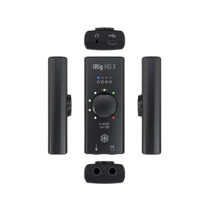 IK Multimedia iRig HD X USB Guitar Interface