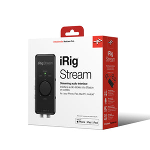 IK Multimedia iRig Stream Stereo USB Audio Interface