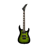 Jackson JS Series Dinky JS20 DKQ 2PT Electric Guitar, Amaranth FB, Transparent Green