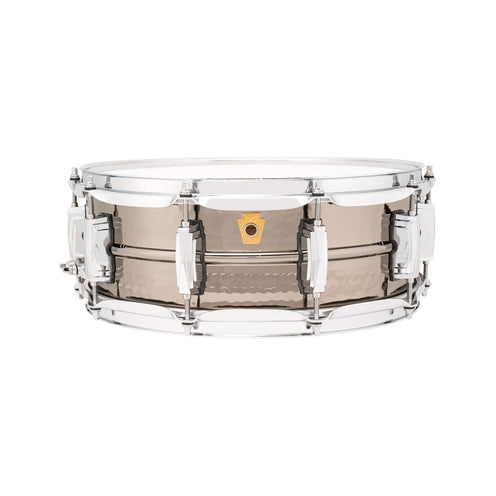Ludwig LB416K 5x14inch Black Beauty Brass Snare Drum, Hammered Shell, Imperial Lugs
