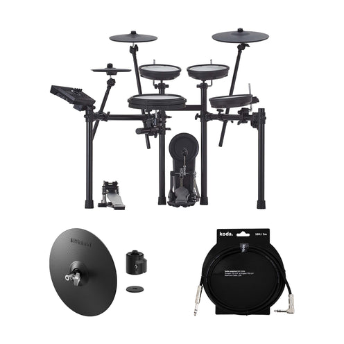 Roland V-Drums TD-17KV2 Electronic Drum Kit (Hardware Not Included) with Roland VH-10 Hi-Hat Cymbal Pad