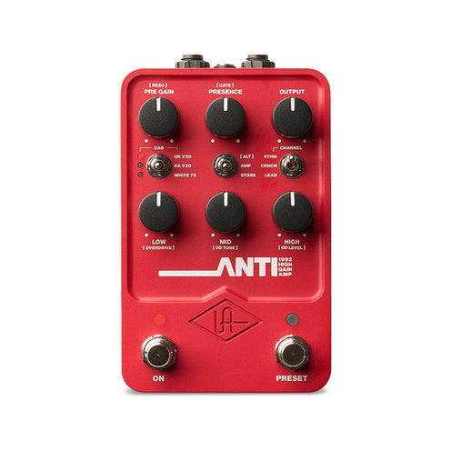 Universal Audio UAFX Anti 1992 High Gain Amplifier Pedal