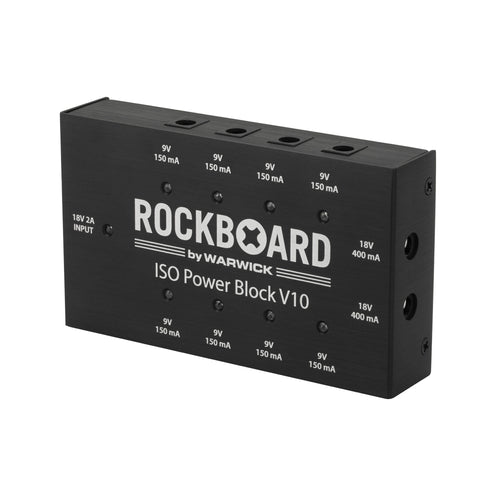 Rockboard by Warwick ISO Power Block V10 Multi Power Supply