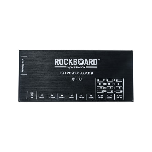 RockBoard by Warwick ISO Power Block V9 IEC Multi Power Supply