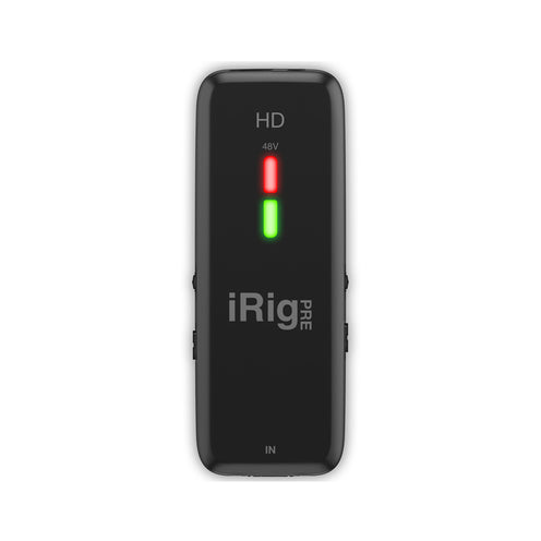 IK Multimedia iRig Pre HD Microphone Preamp USB Audio Interface