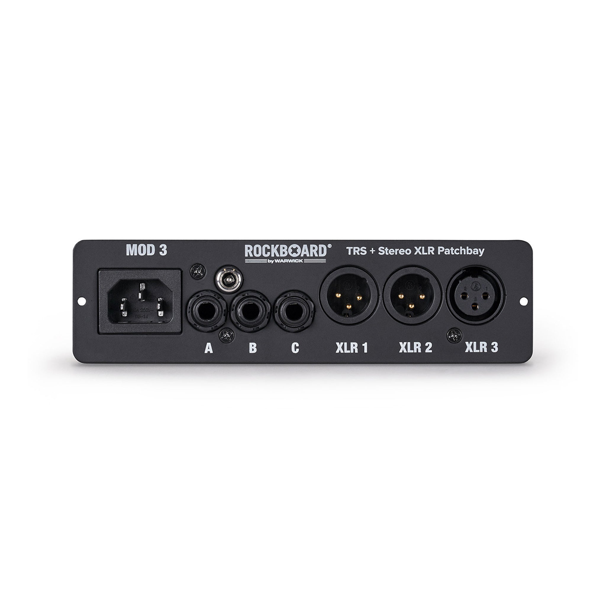 Rockboard by Warwick MOD 3 Patchbay w/ XLR and TRS for Vocal, V2