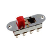 Allparts EP-0261-026 On-Off-On Slide Switch for Mustang, Red knob, CW