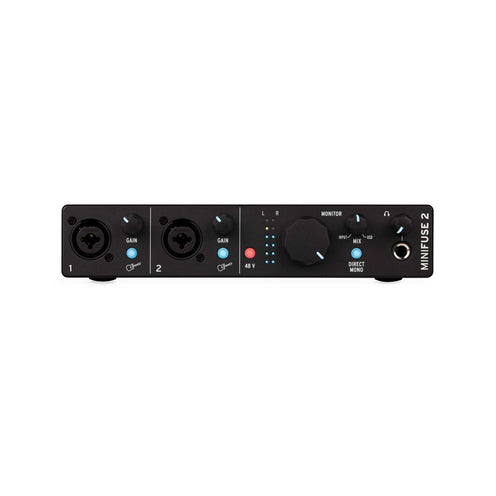 Arturia MiniFuse 2 USB-C Audio Interface, Black
