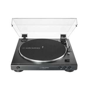 Audio-Technica AT-LP60XUSB Fully Automatic Wireless Belt-Drive Turntable (USB), Black