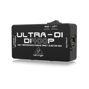Behringer Ultra-DI DI400P 1-Channel Passive Instrument Direct Box