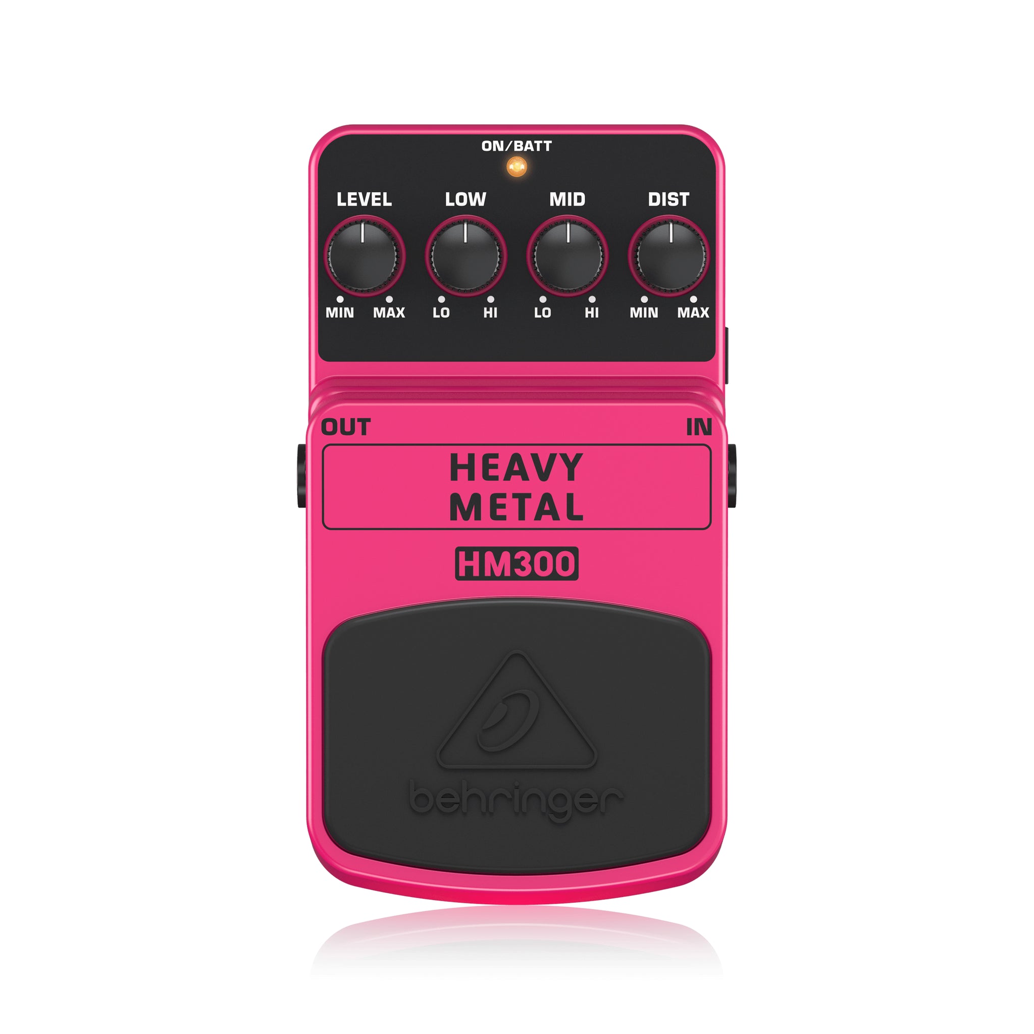 Behringer HM300 Heavy Metal Distortion Guitar Effects Pedal