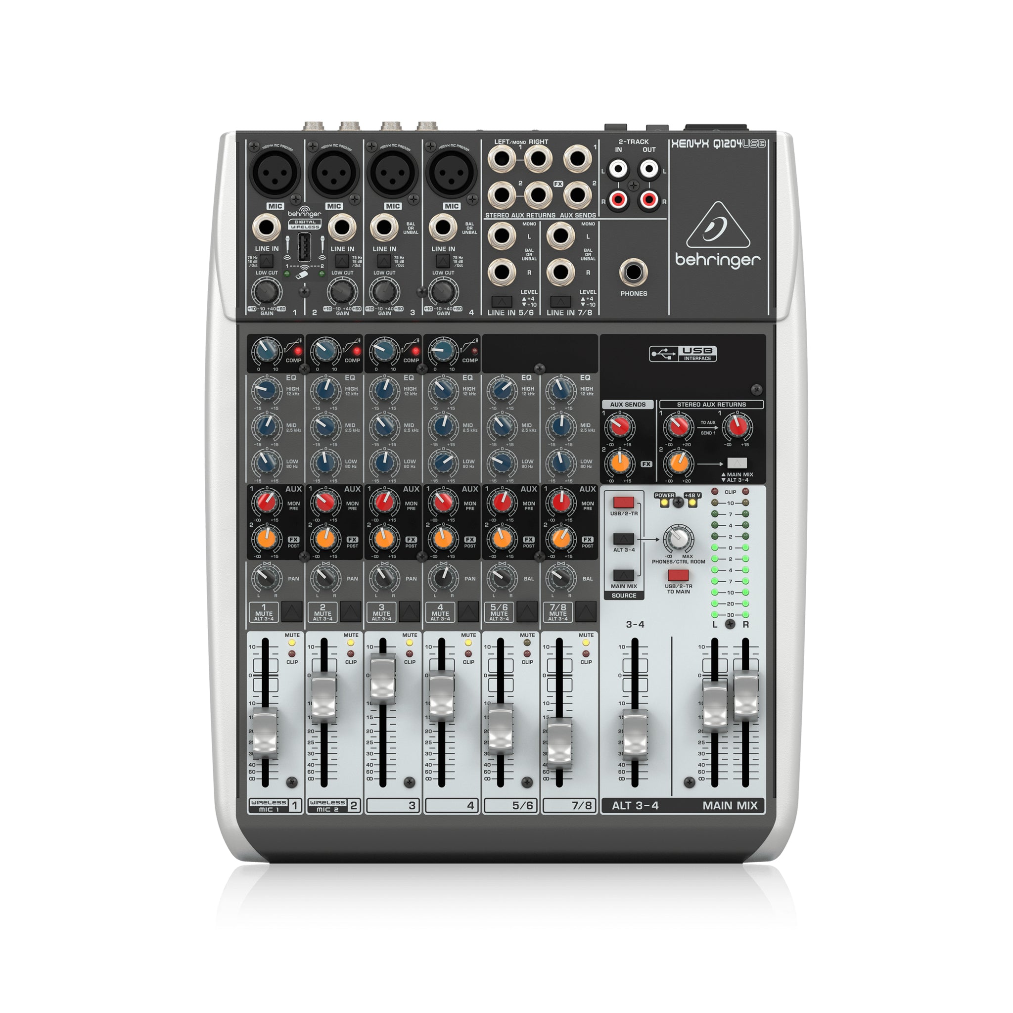 Behringer Q1204USB Xenyx Mixer w/ USB