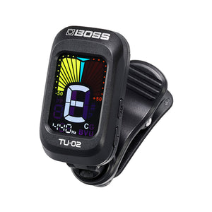 BOSS TU-02 Clip-on Chromatic Tuner