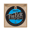 D'Addario EJ50 Pro-Arte Black Nylon Classical Guitar Strings, Hard Tension