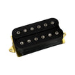 DiMarzio DP-220BK D Activator Bridge Humbucker Guitar Pickup, Black