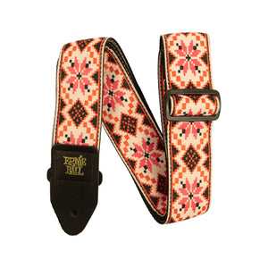 Ernie Ball Jacquard Guitar Strap, Cinnamon Needlepoint