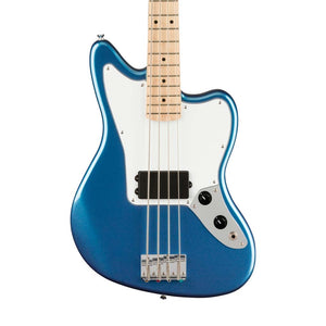 Squier Affinity Series Jag Bass Guitar, Maple FB, Lake Placid Blue