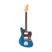 Fender Japan Hybrid II Jazzmaster Electric Guitar, RW FB, Forest Blue