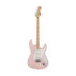 Fender Japan Junior Collection Stratocaster Electric Guitar, Maple FB, Satin Shell Pink