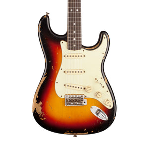 Fender Custom Shop Michael Landau Signature 1968 Relic Stratocaster Electric Guitar, 3-Tone Sunburst