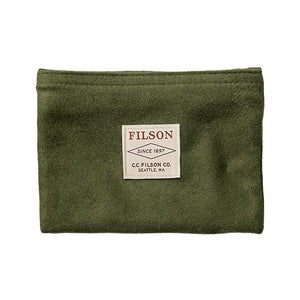 Filson Leather Pouch, Small, Moss