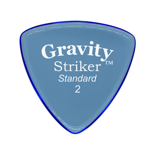 Gravity Striker 2.0mm Speed Bevel Guitar Pick, Right-handed, Standard, Polished