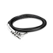 Hosa GTR-205R Guitar Cable, Straight to Angled, 5ft