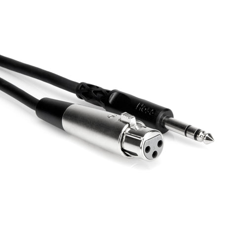 Hosa STX-103F Balanced Interconnect, XLR3F to 1/4 in TRS, 3ft