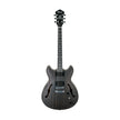 Ibanez Artcore AS53-TKF Electric Guitar, Transparent Black Flat