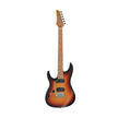 Ibanez Prestige AZ2402L-TFF Left-Handed Electric Guitar w/Case, Tri-fade Burst Flat