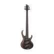 Ibanez BTB805MS-TGF 5-String Bass Guitar, Transparent Gray Flat
