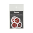 Ibanez PPA1M-WH Round Shape Pick Set, Medium, White, 6pcs