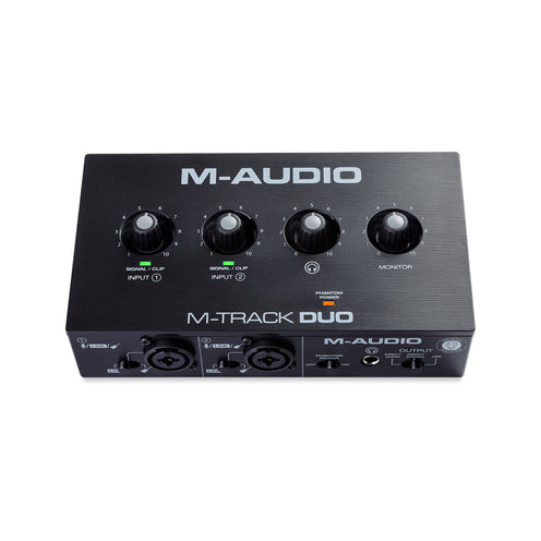M-Audio M-Track Duo 2-in 2-out USB Audio Interface
