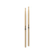 Promark TXPR5BW Pro-Round Hickory 5B Drumsticks, Wood Tip