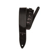 PRS Premium Leather Embroidered Birds Guitar Strap, Black